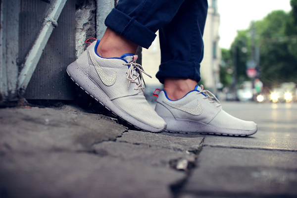 nike roshe run porté