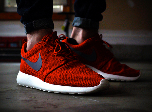 nike roshe run porté