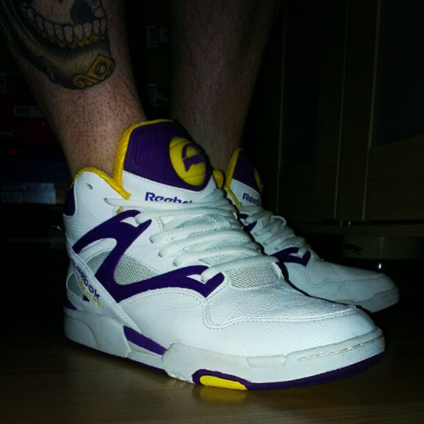 reebok pump lakers edition