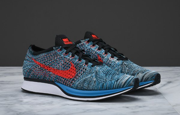 Nike Flyknit Racer Neo Turquoise Fire Ice 2016 (1)