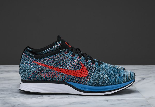 Nike Flyknit Racer Neo Turquoise Fire Ice 2016 (2)
