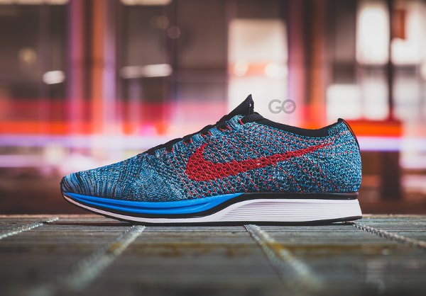 Nike Flyknit Racer Neo Turquoise Fire Ice 2016
