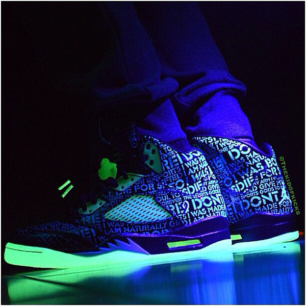 Air clearance jordan lumineuse
