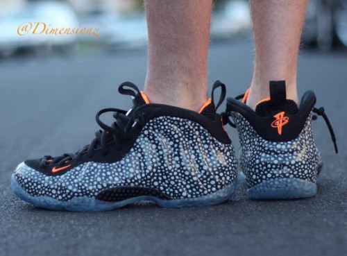 nike foamposite femme argent