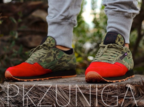 reebok flamingos at war