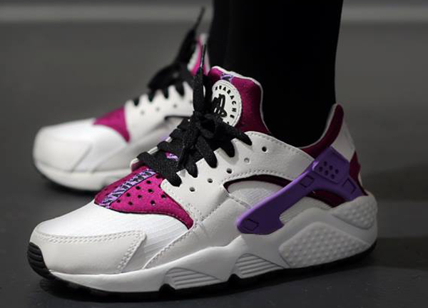 nike huarache blanche porté