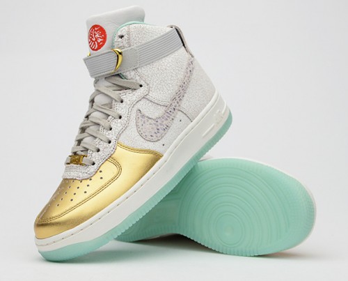 nike air force 1 femme camel