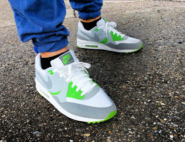 Nike Air Max Light White Flint Grey – Green - Maxwellmaxen