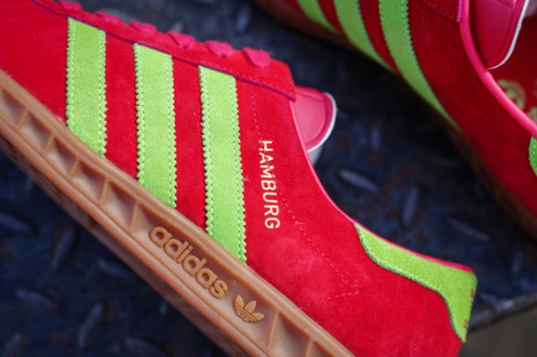 Adidas Hamburg Red Lime (3)