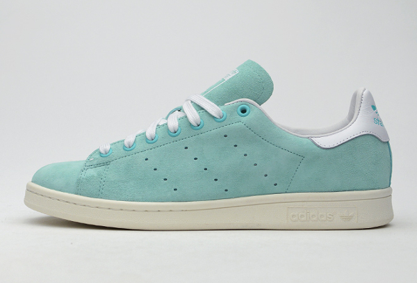Adidas stan smith mint suede best sale