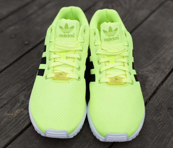 Adidas zx flux jaune fluo femme sale
