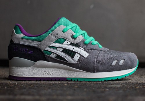 asics gel lyte iii white mint