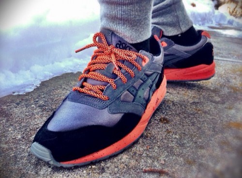 asics gel saga marron