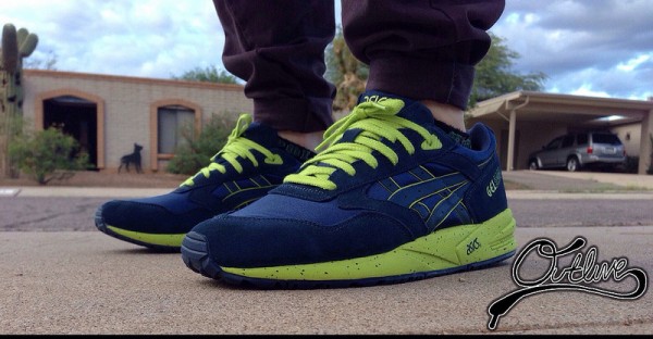 Asics Gel Saga Navy Lime - Tony Tartaglia