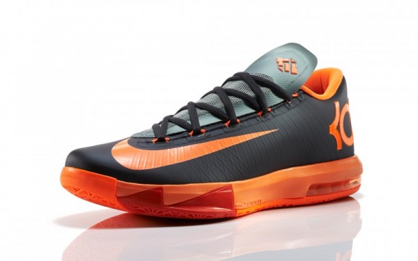 Nike KD 6 Neutral Black Orange (1)