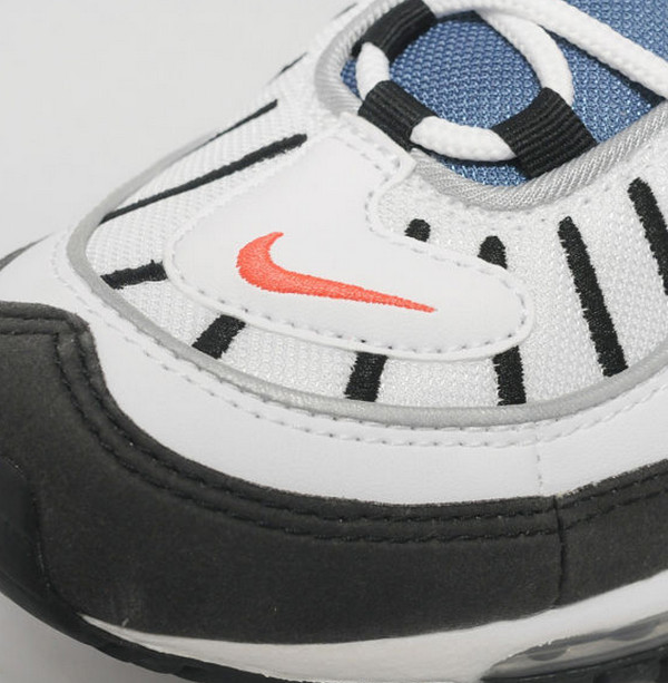 O acheter la Nike Air Max 98 OG White Deep Orange Black