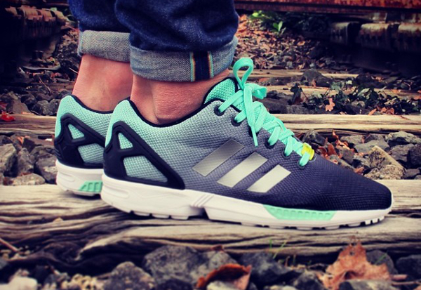 adidas zx flux fade rouge