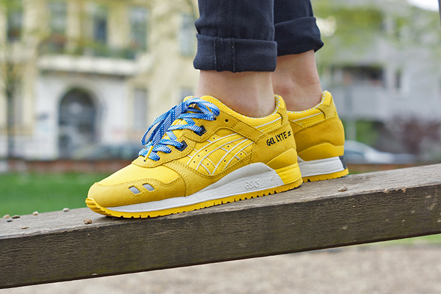 asics gel lyte noir jaune