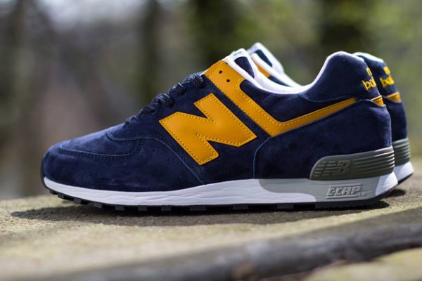 New Balance 576 Navy Yellow  (1)