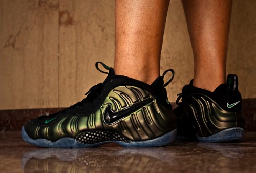 nike foamposite homme beige