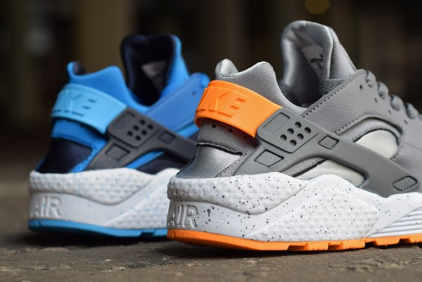 Nike Air Huarache Grey Atmic Mango (3)