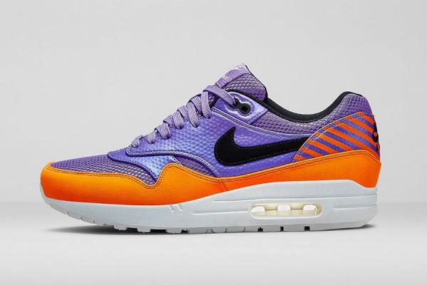 Nike Air Max 1 FB Mercurial Atomic Violet Black Total Orange (2)