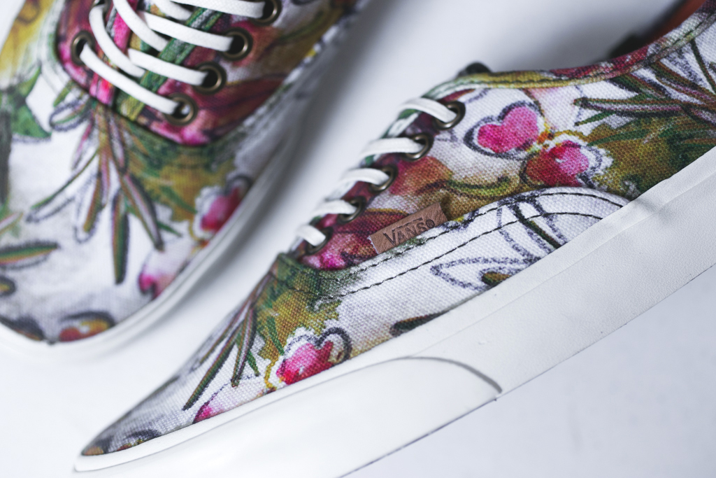 vans camo floral