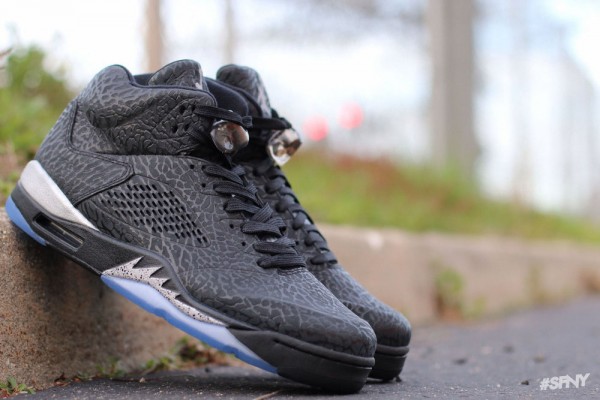 Air Jordan 5 3Lab5 Metallic Silver