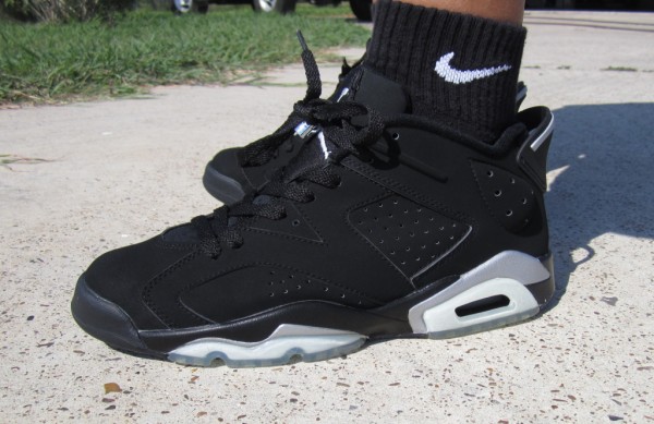 Air Jordan 6 Low Black Silver - Baktrak15