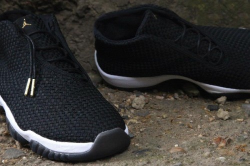 jordan future black white