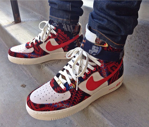 air force 1 high id sneakers