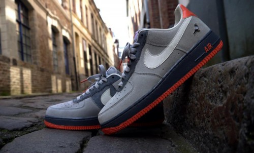 nike air force ones platypus
