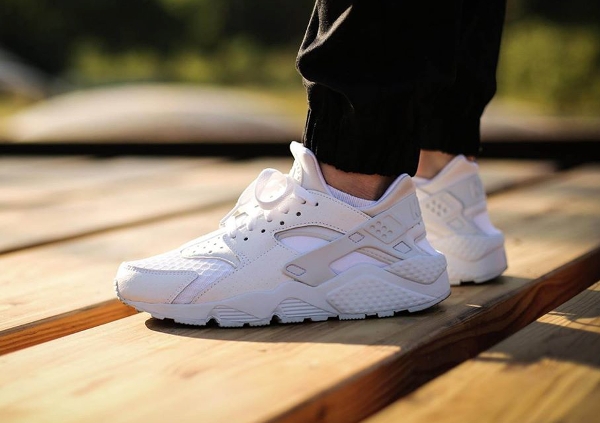 Nike Air Huarache White Pure Platinum 2015 (1)