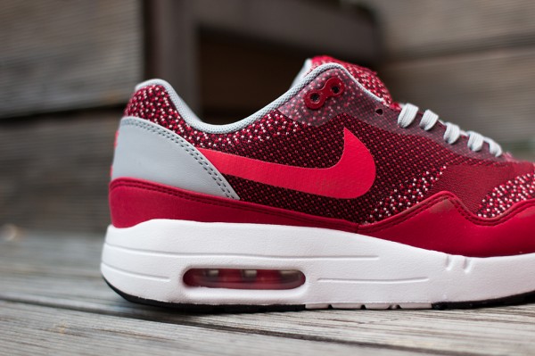 Nike Air Max 1 Jacquard Gym Red Laser Crimson (4)