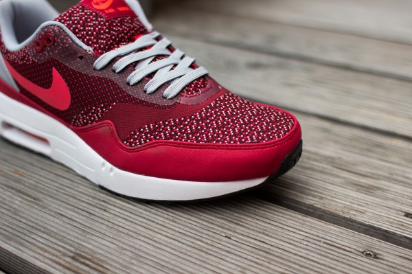 Nike Air Max 1 Jacquard Gym Red Laser Crimson (5)