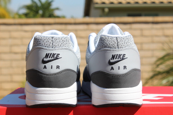 Nike Air Max 1 Jacquard White Grey  (4)