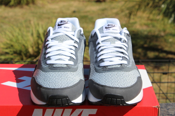 Nike Air Max 1 Jacquard White Grey  (5)