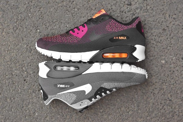 Nike Air Max 90 JCRD Wolf Grey & Magenta  (3)