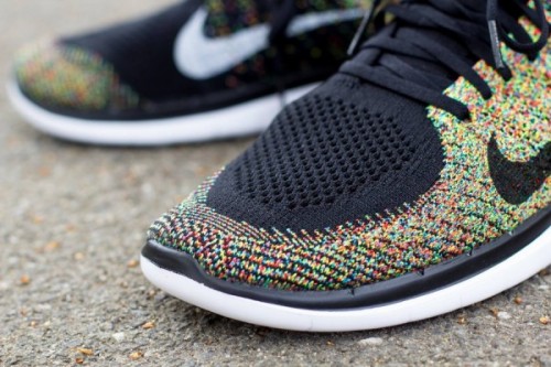 nike flyknit free femme cyan