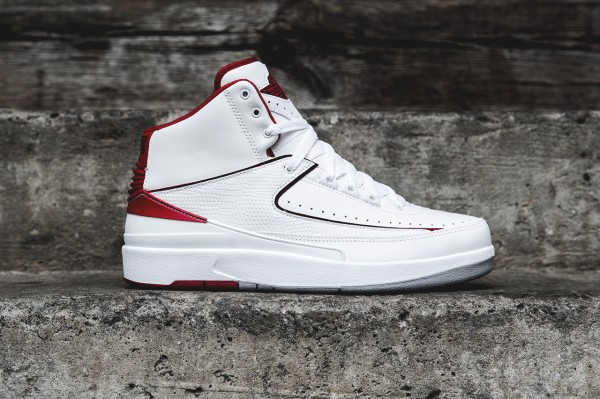 Air Jordan 2 Retro White Red 2014 (1)