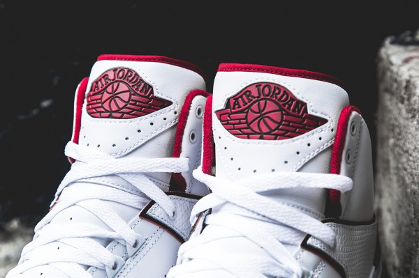 Air Jordan 2 Retro White Red 2014 (2)