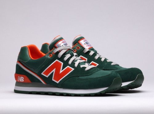 new balance bleu orange