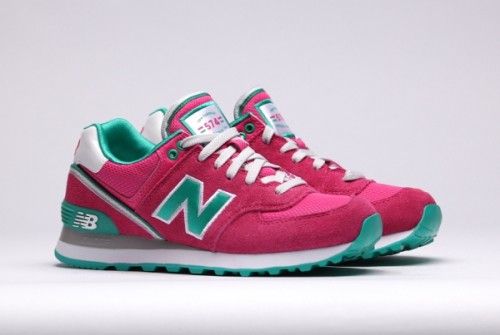 new balance gris rose