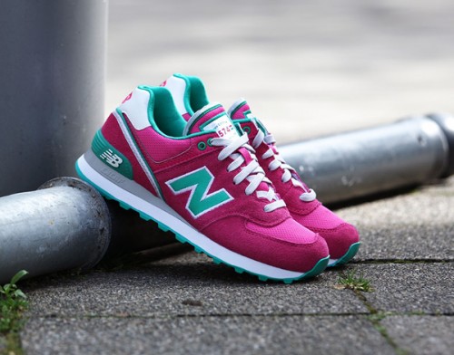 new balance bleu marine et rose
