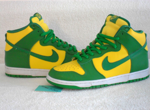 nike dunk high brazil