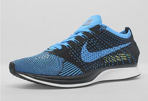 nike flyknit femme bleu