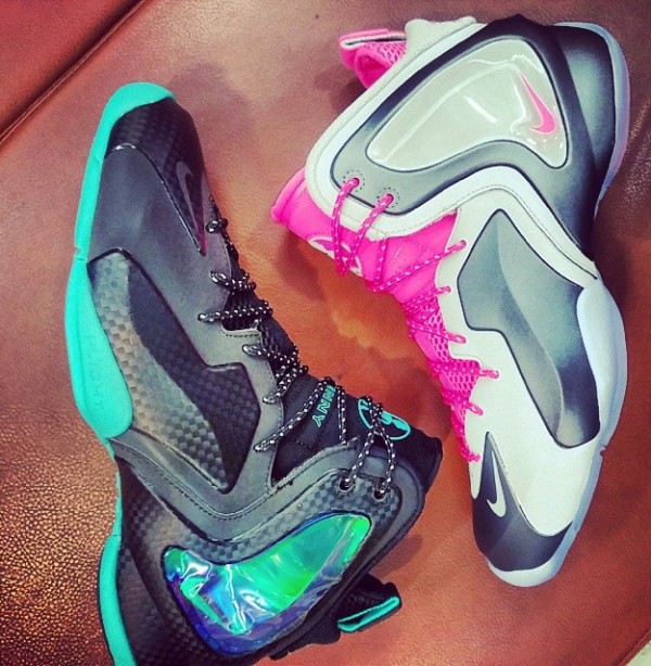 Nike Lil' Penny Posite Hyper Pink & Jade
