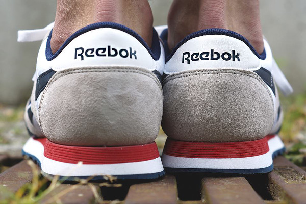 reebok classic nylon sp white steel navy red