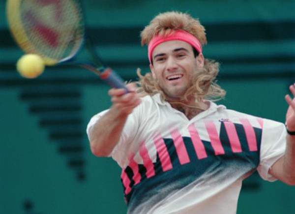 andre agassi nike tech challenge 2 french open