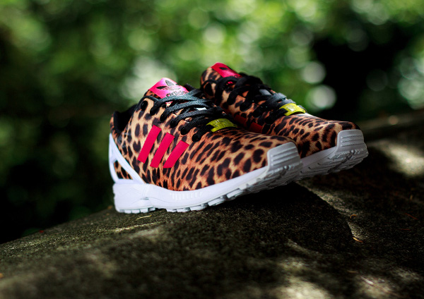 adidas zx flux leopardate zalando